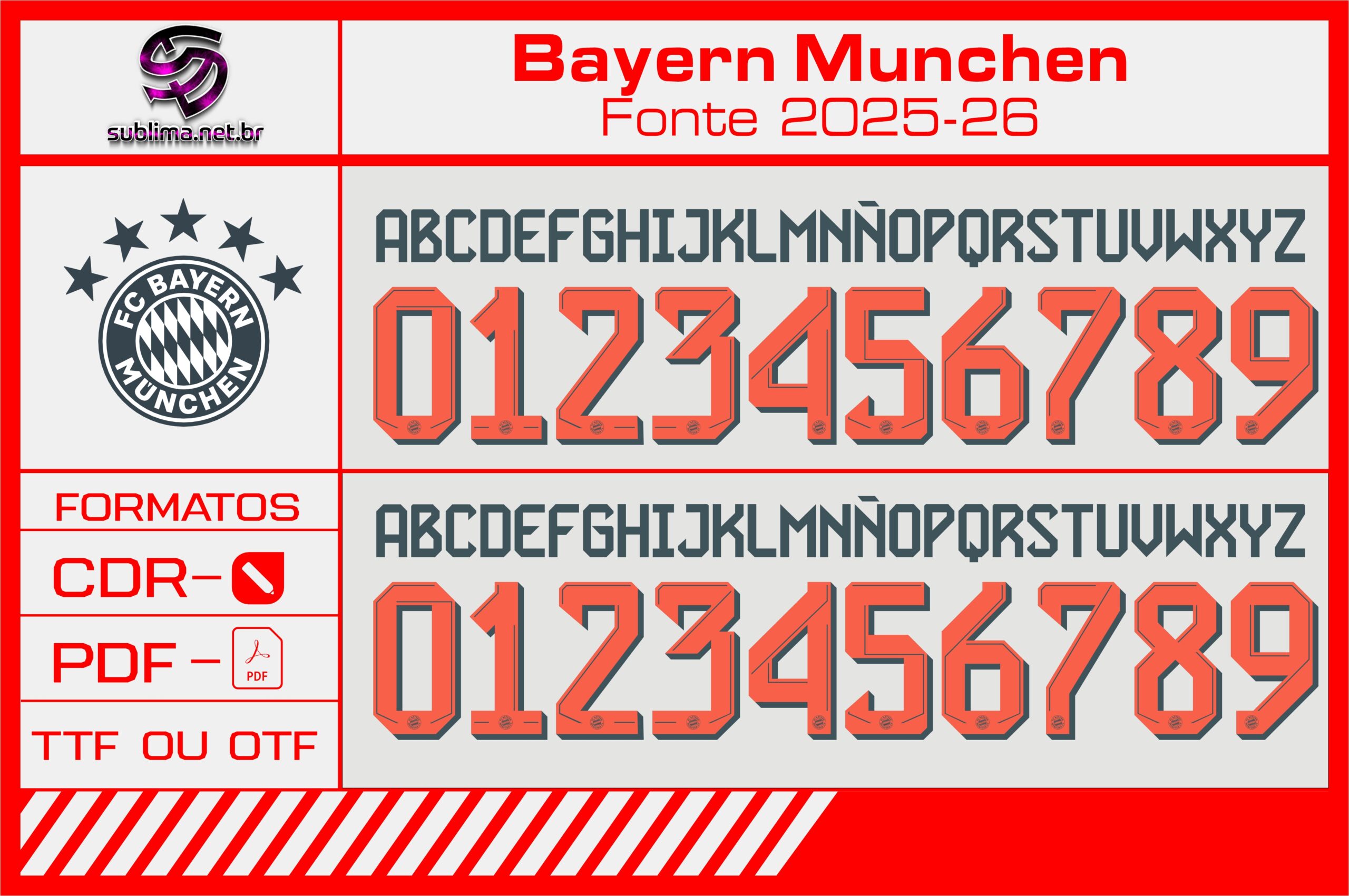 Fonte FC Bayern München 25-26