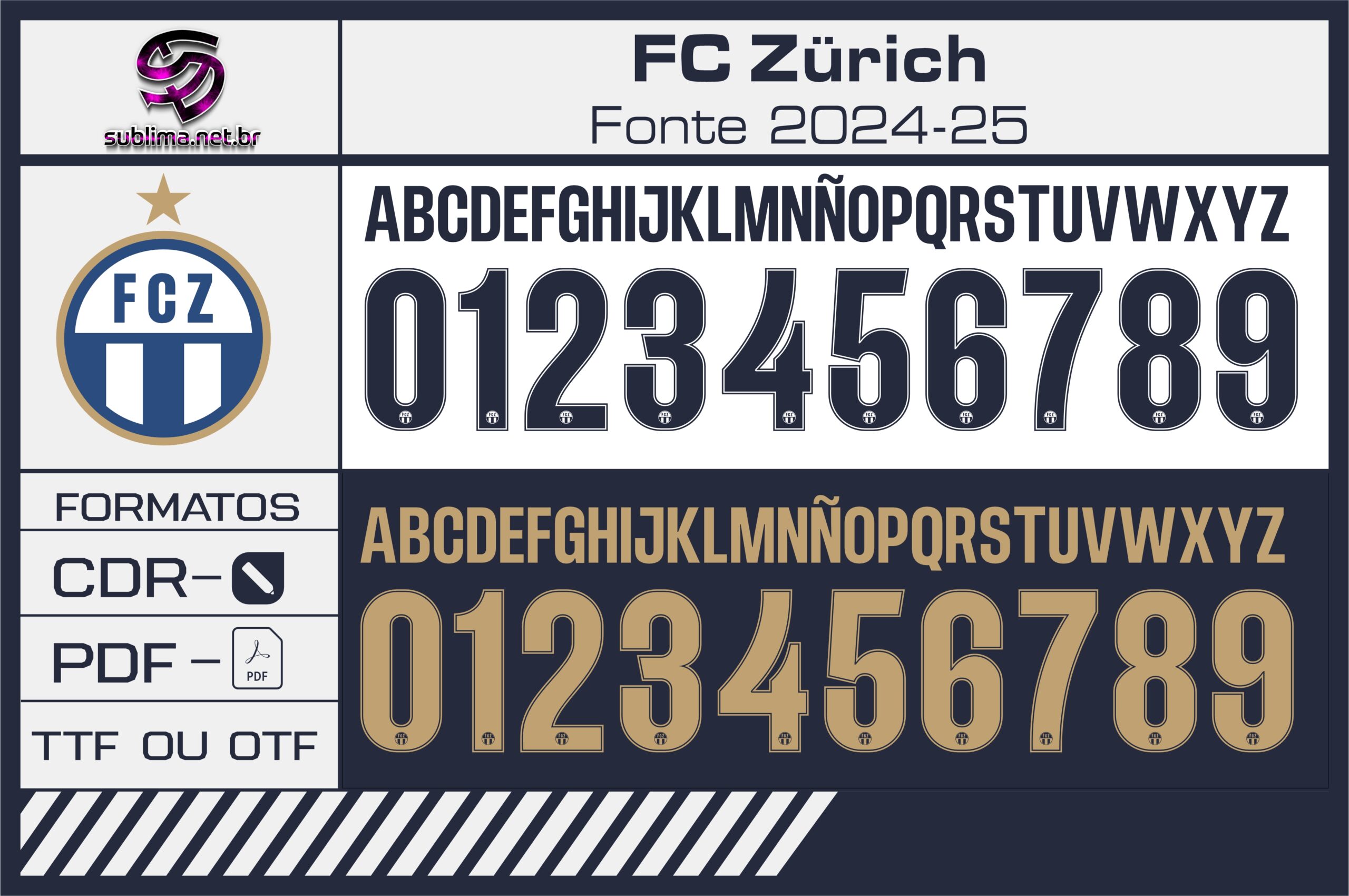 Fonte FC Zürich 2024-2025