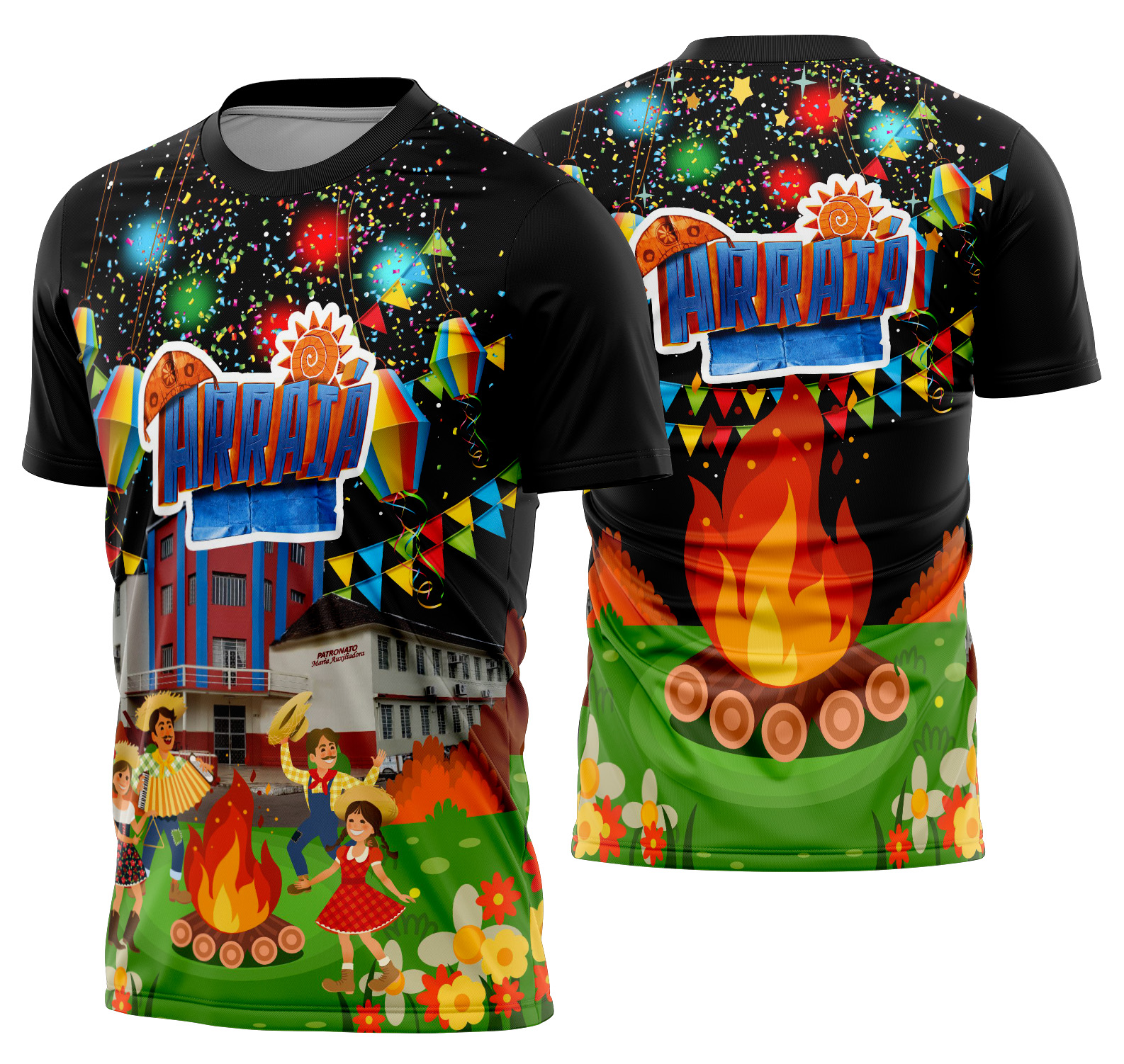 Arte estampa Festa Junina Mod-25