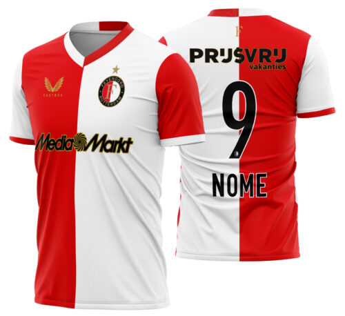 Arte Vetor Camisa Feyenoord Local 2025-2026