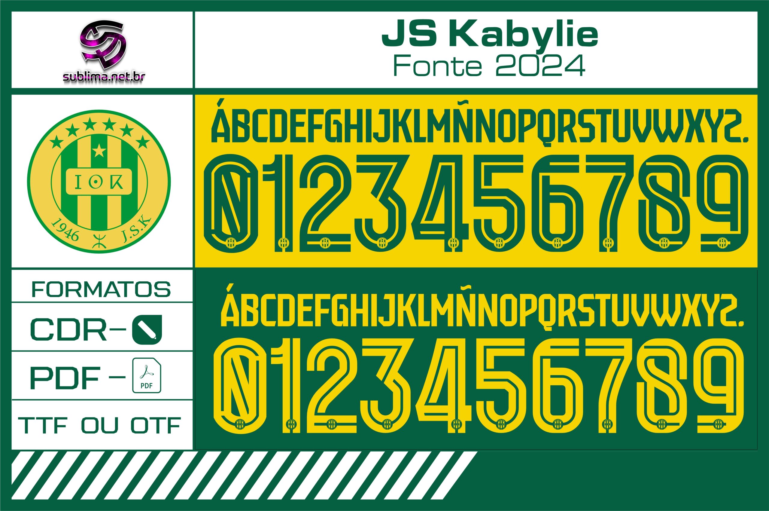 Fonte JS Kabylie 2024-25 Kappa