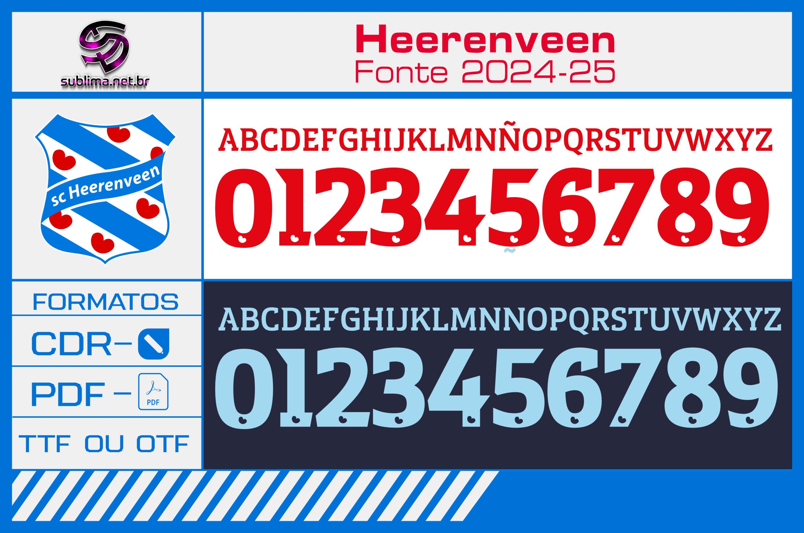 Fonte SC Heerenveen 24-25