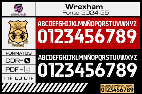 Fonte Wrexham 2024-25