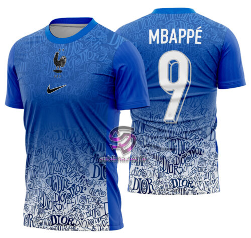 Arte vetor camisa França Dior Concept 2024