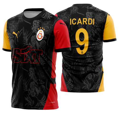 Arte vetor camisa Galatasaray Concept 2025