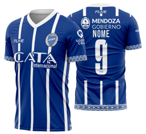 Arte Vetor Camisa Godoy Cruz Local 2025