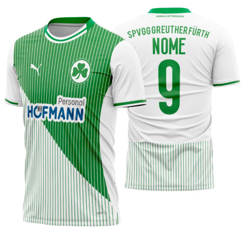 Arte Vetor Camisa Greuther Fürth Local 2025-2026