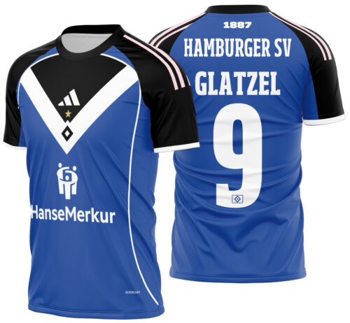 Arte Vetor Camisa Hamburger SV Visita 2025-2026