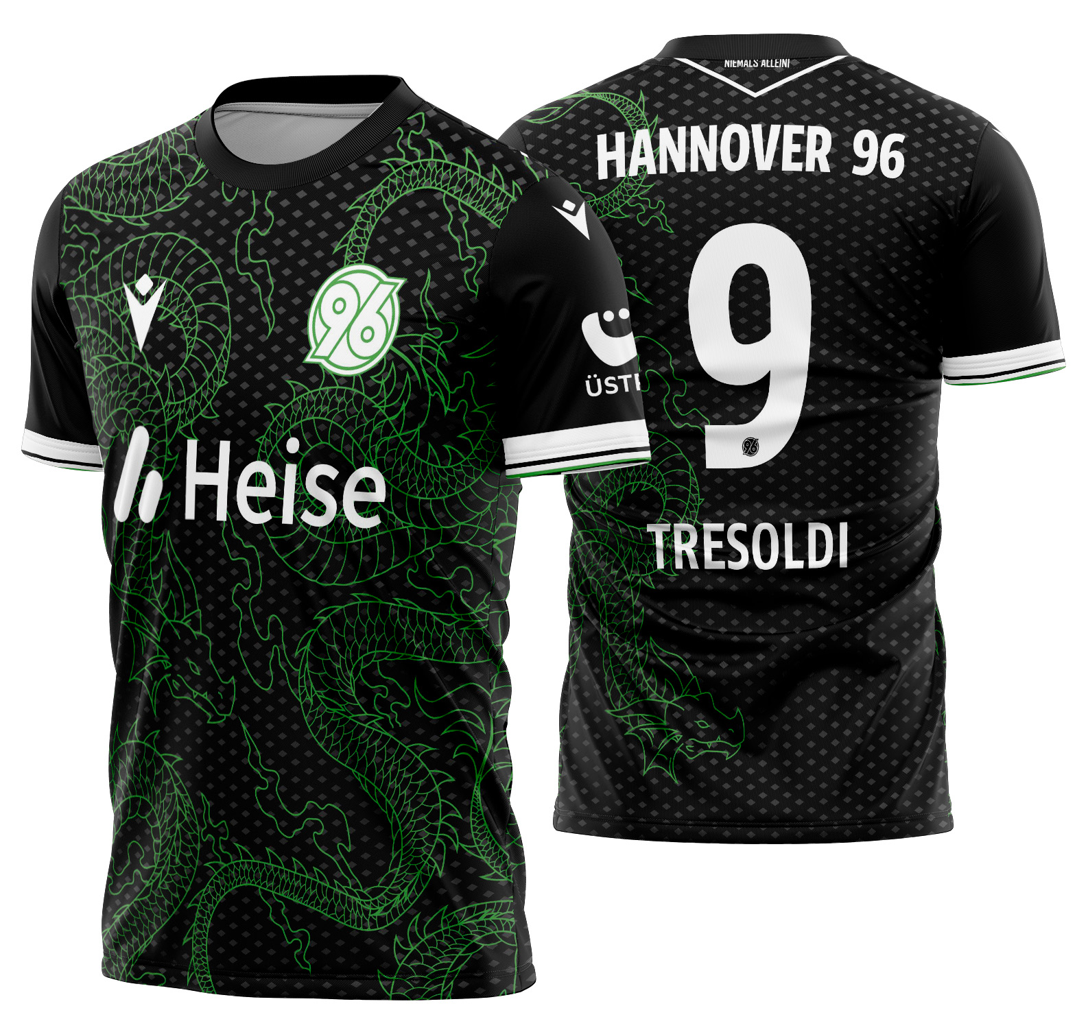 Arte Vetor Camisa Hannover 96 Concept 2025