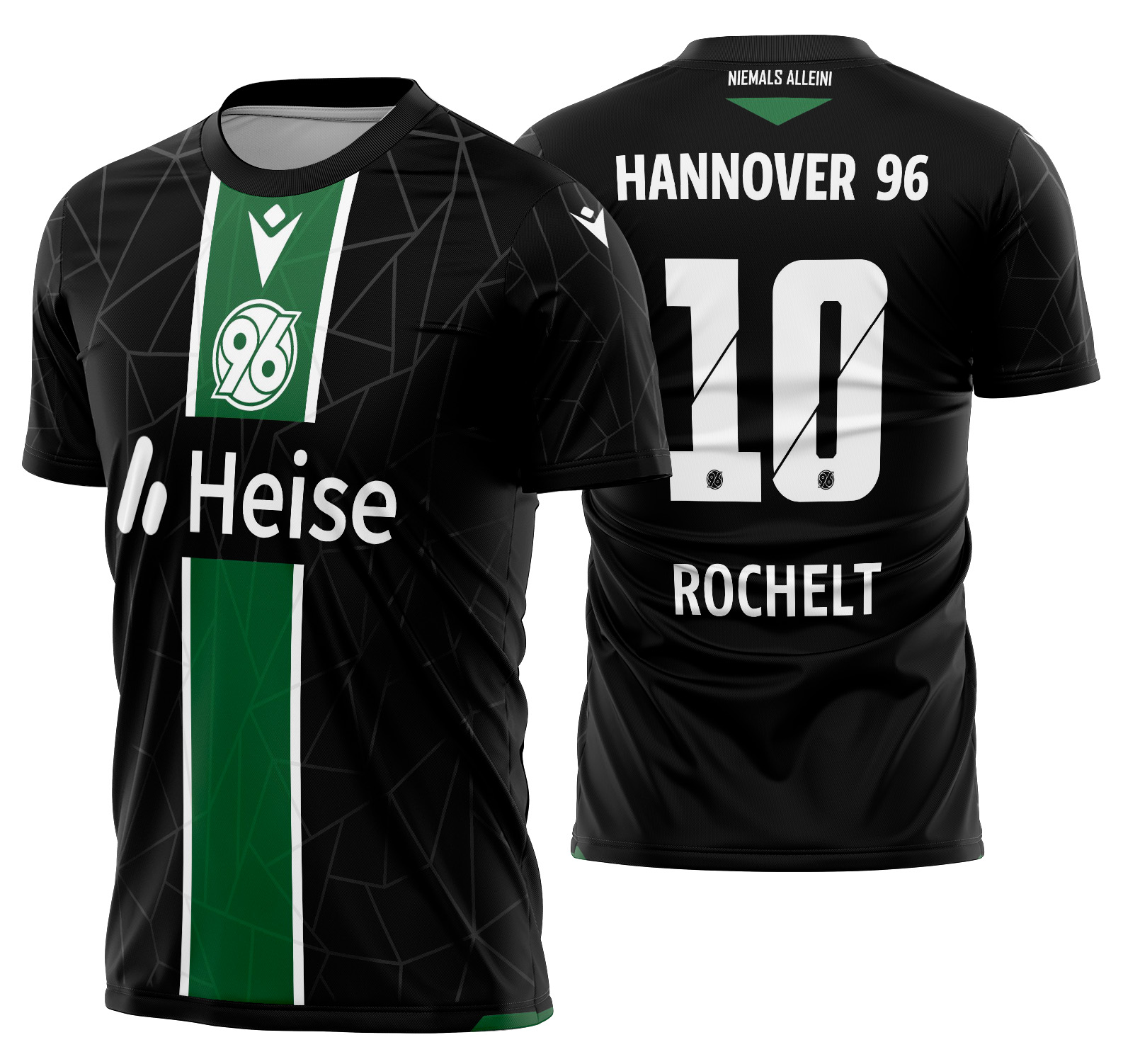 Arte vetor camisa Hannover 96 Visita 2025-2026