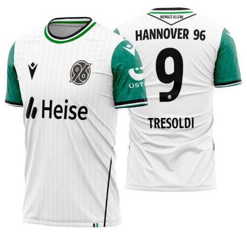 Arte vetor camisa Hannover 96  Alternativa 2024-2025