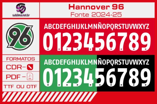 Fonte Hannover 96 24-25