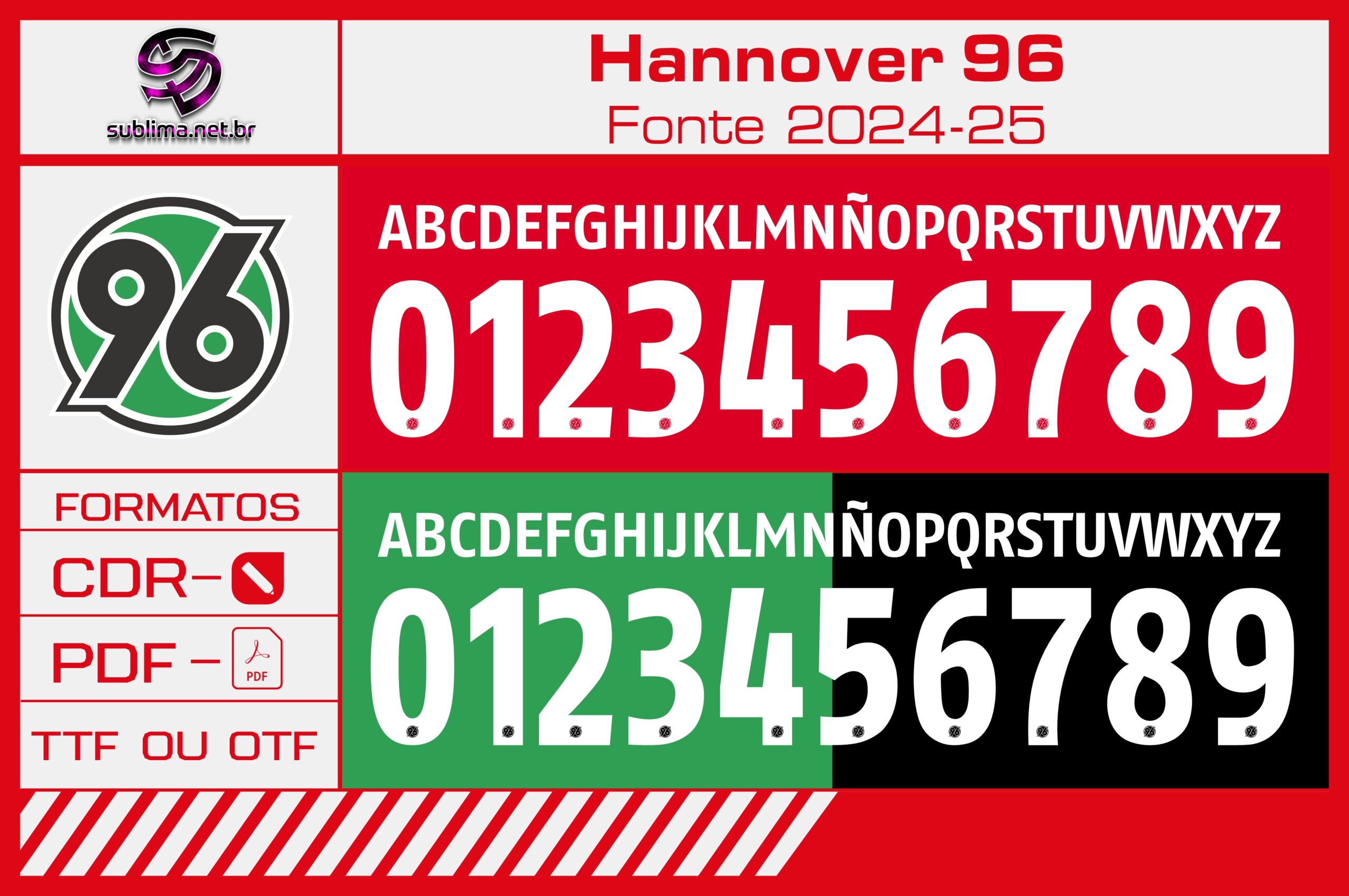 Fonte Hannover 96 24-25