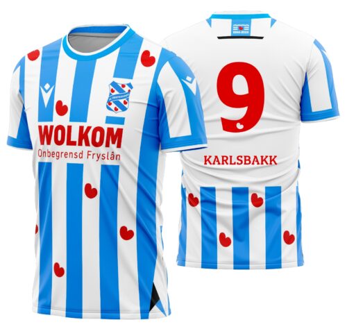 Arte vetor camisa Heerenveen Local 2024-2025