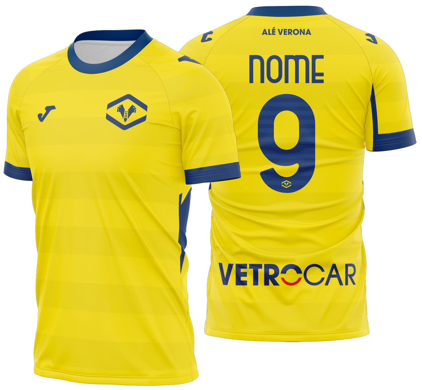 Arte Vetor Camisa Hellas Verona 2025