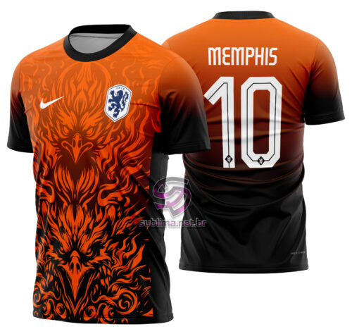 Arte vetor camisa Holanda Concept 2025