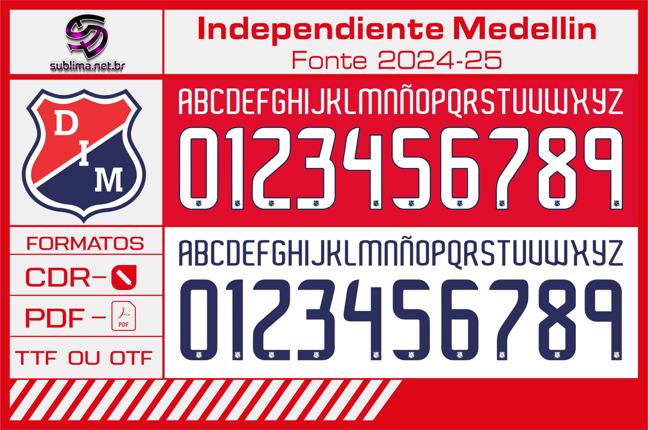 Fonte Independiente Medellin 2024-25