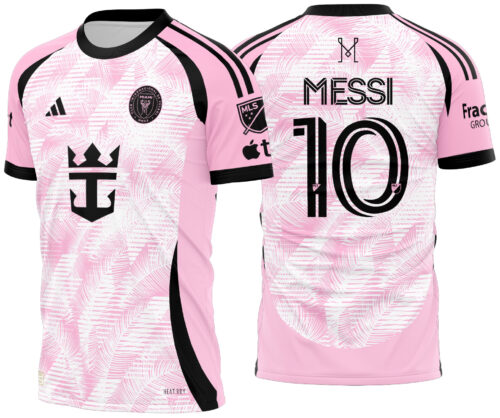 Arte vetor camisa Inter Miami Concept 2025