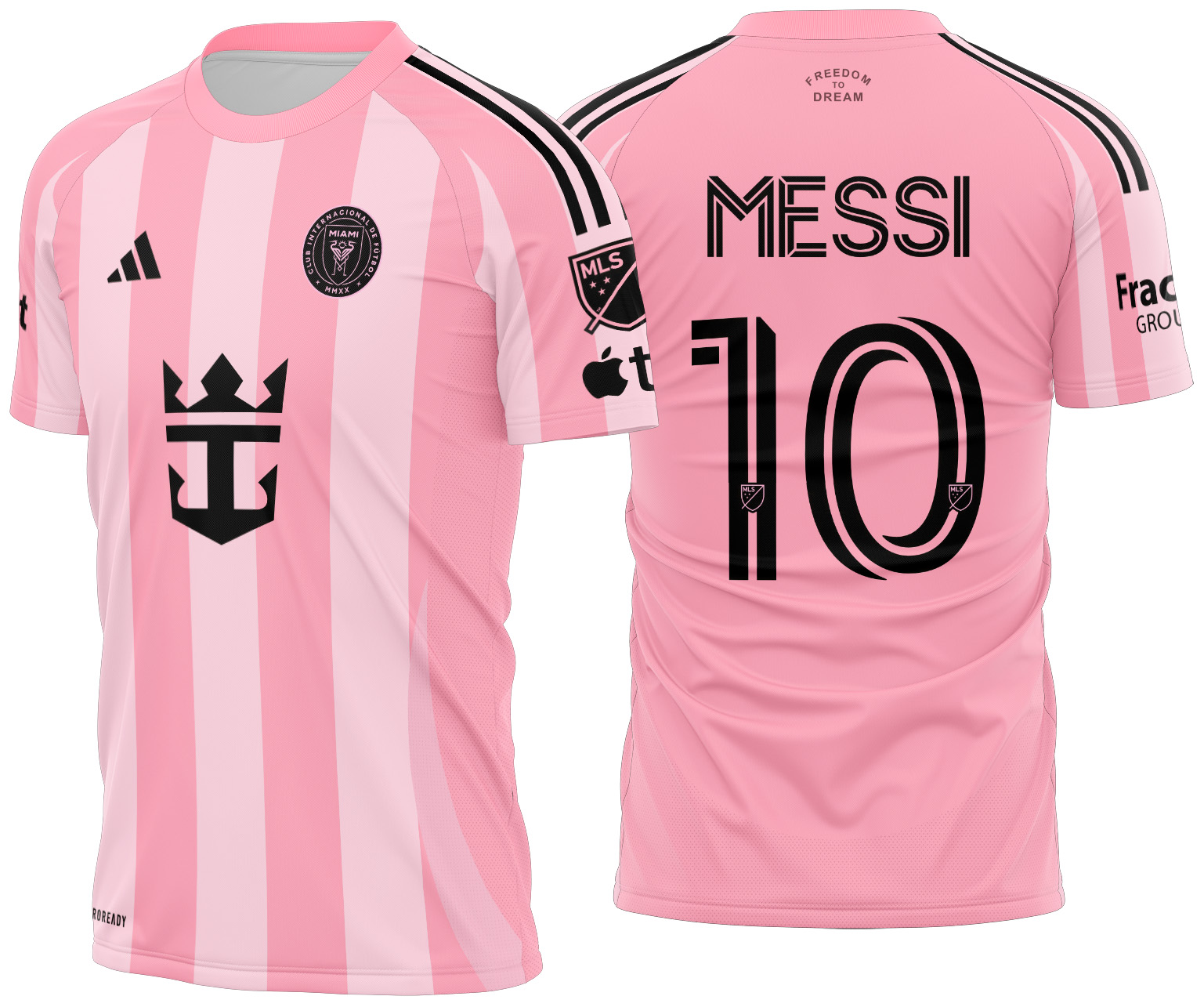 Arte vetor camisa Inter Miami Local 2025