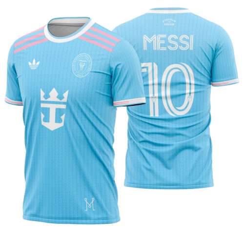 Arte Vetor Camisa Inter Miami Terceira 2025