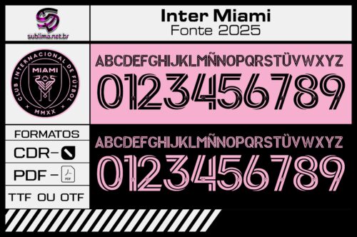 Fonte Inter Miami CF 2025