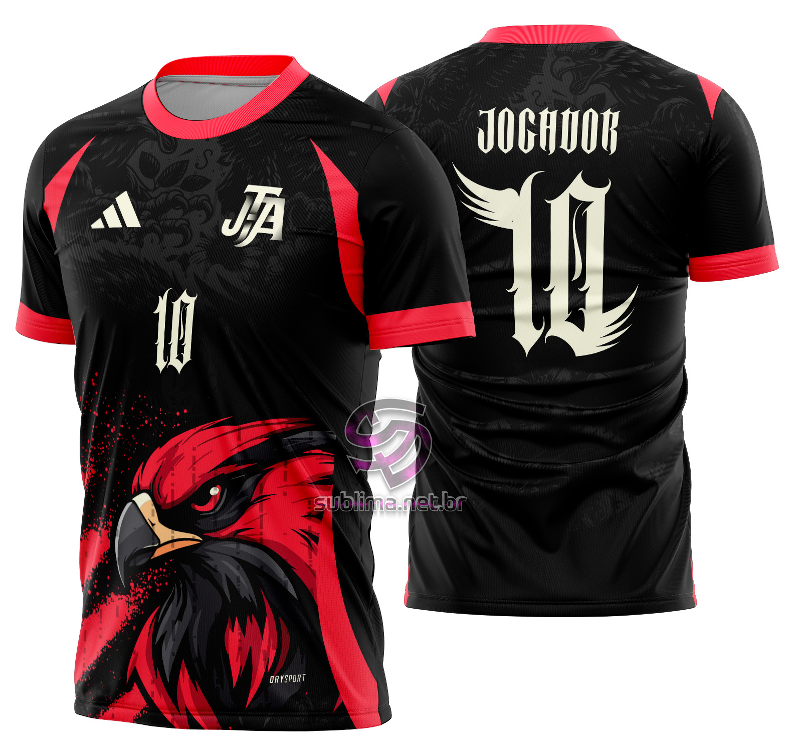 Arte vetor camisa Interclasse Águia Mod-655