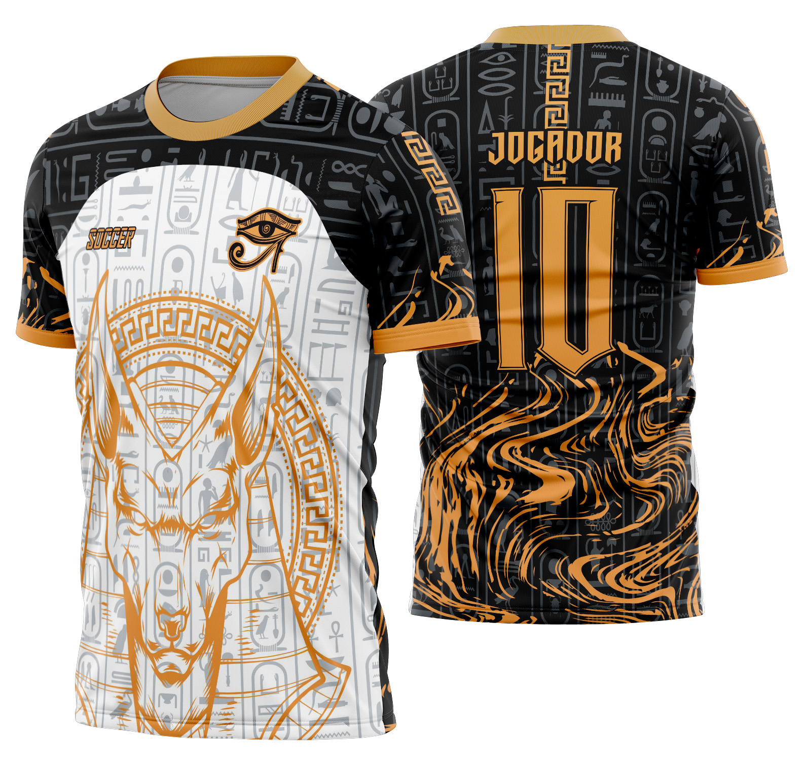 Arte vetor camisa Interclasse Anúbis Mod-591