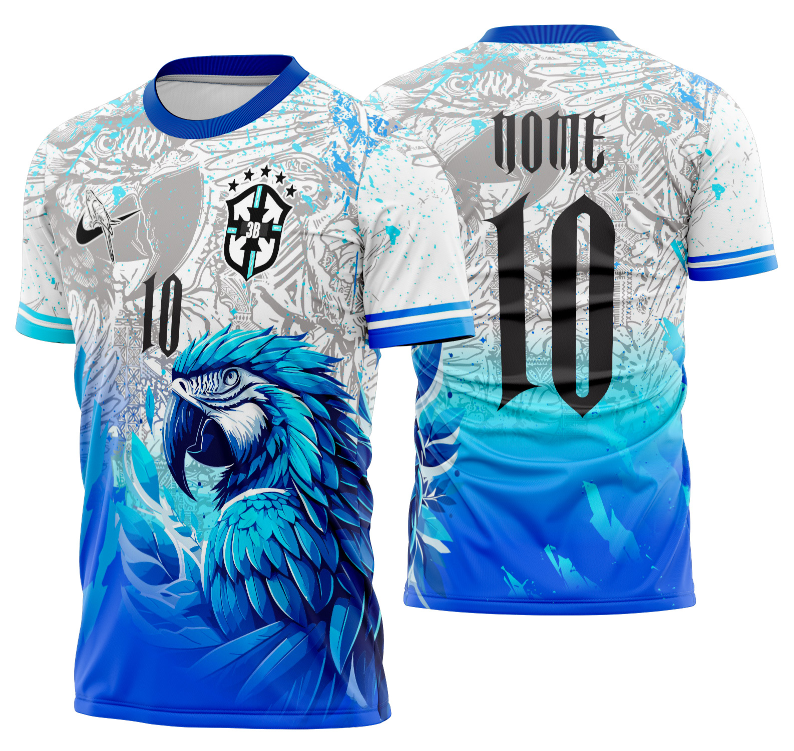 Arte vetor camisa Interclasse Arara Mod-677