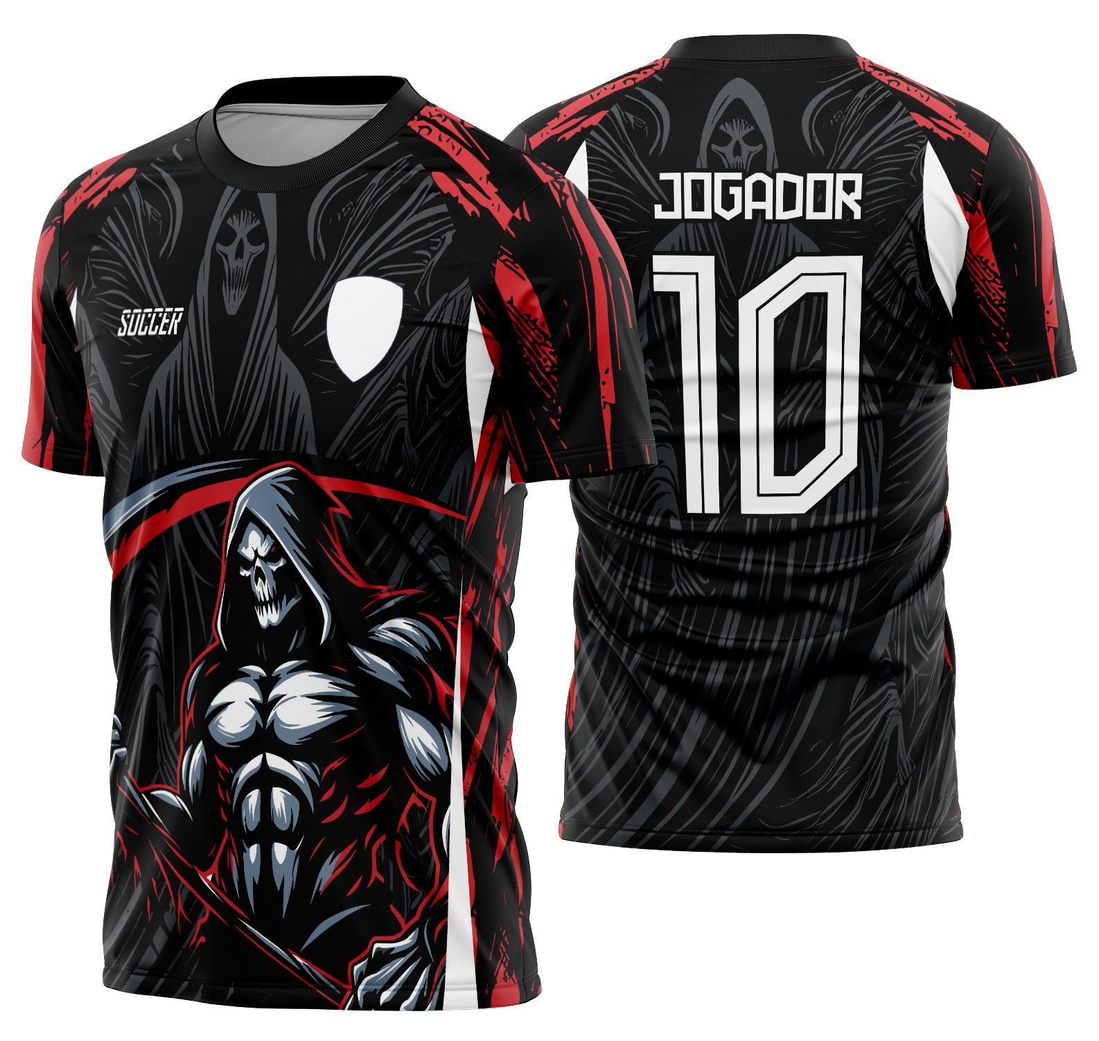 Arte Vetor Camisa Interclasse Ceifador Mod-809