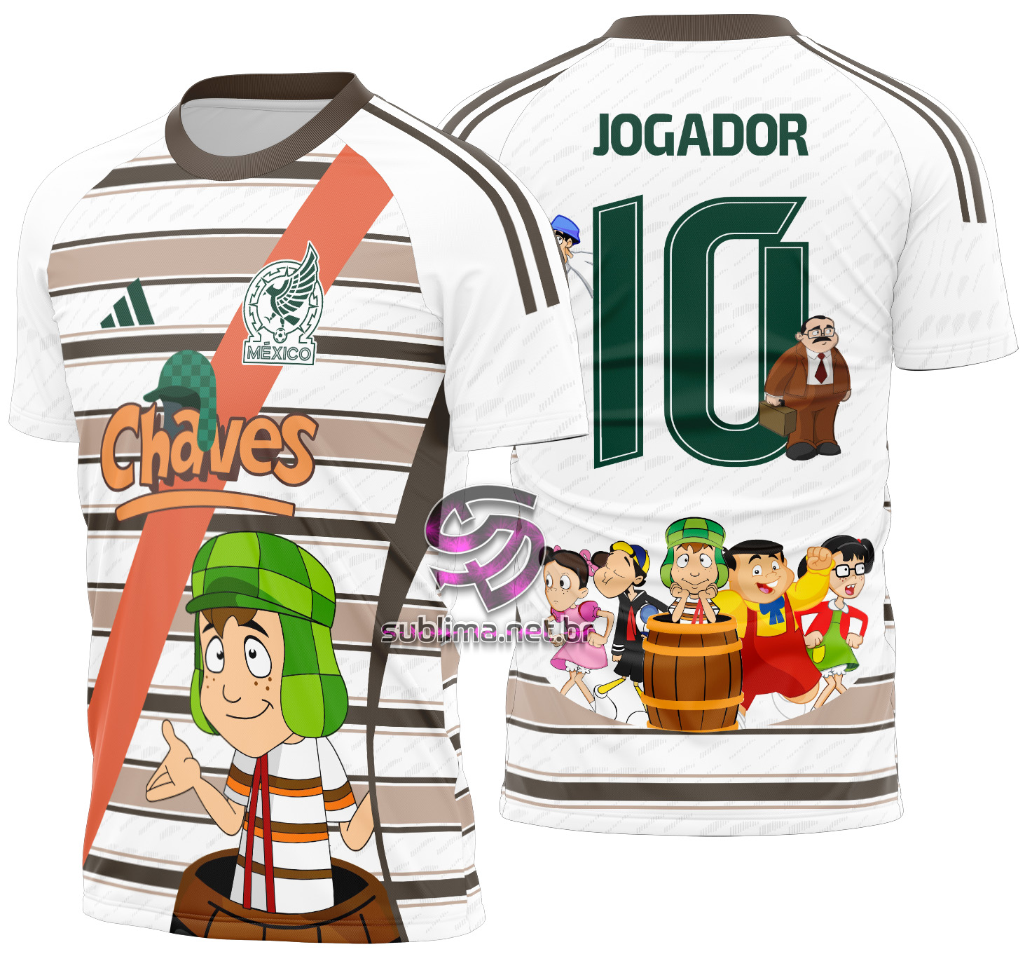 Arte Vetor Camisa Interclasse Chaves Mod-719