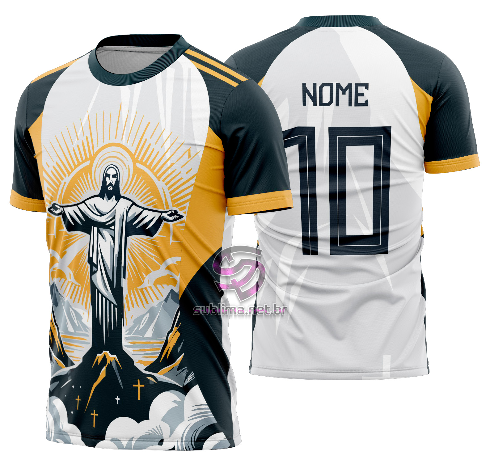 Arte Vetor Camisa Interclasse Cristo Mod-707