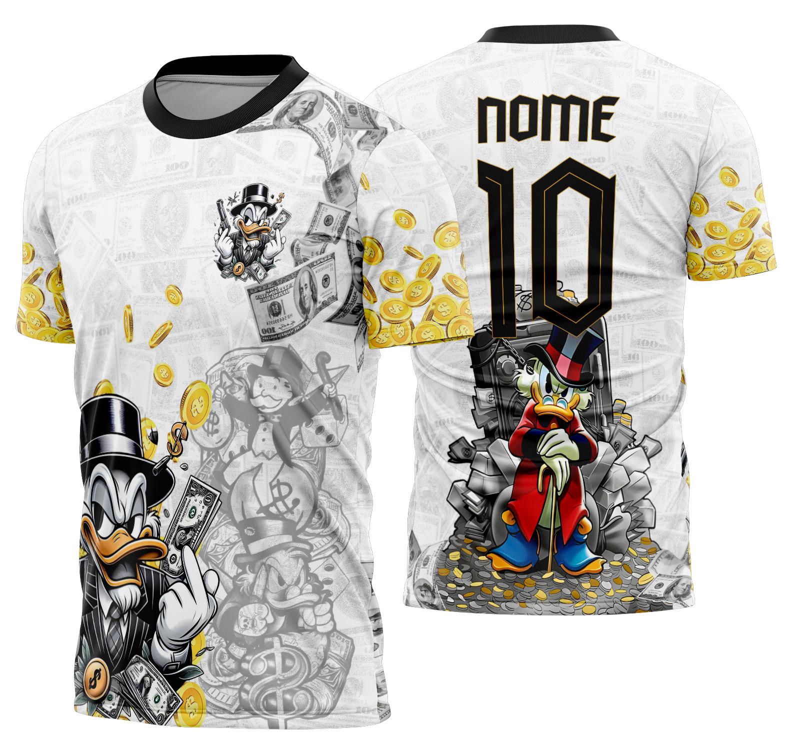 Arte vetor camisa Interclasse Donalt Mod-587