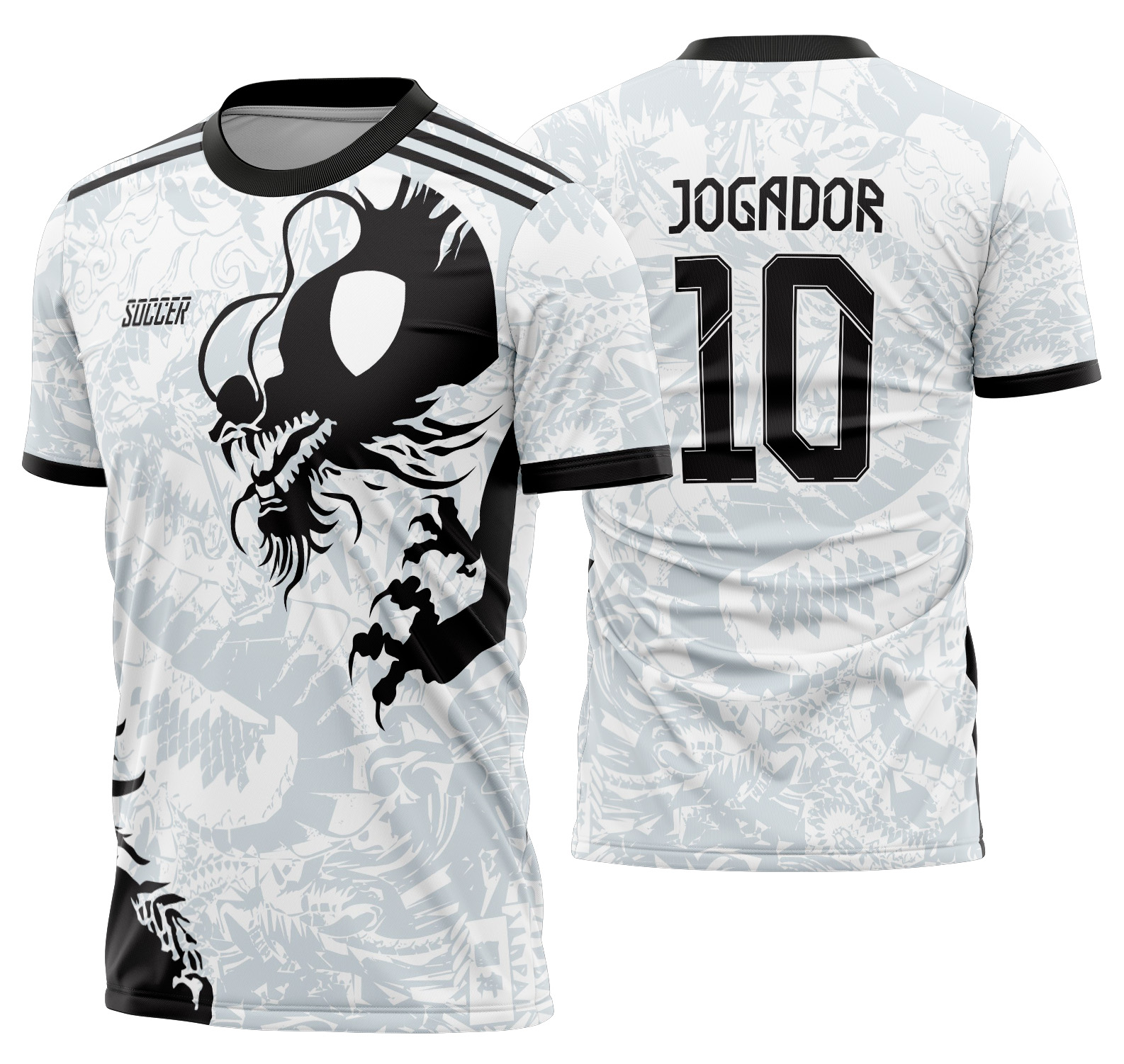 Arte vetor camisa Interclasse Dragão 561