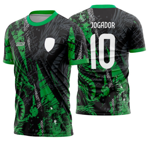 Arte vetor camisa Interclasse Dragão Mod-489