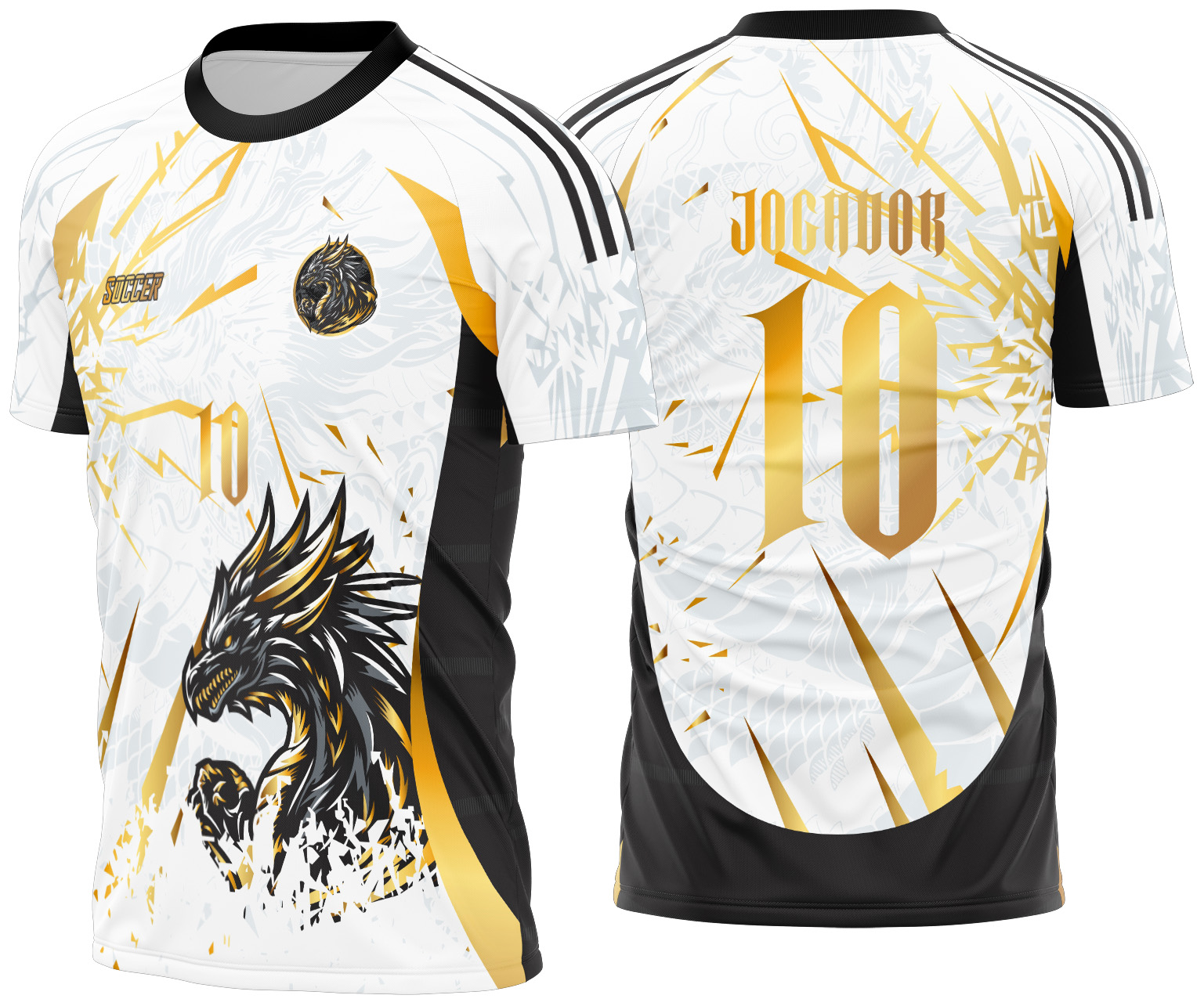 Arte vetor camisa Interclasse Dragão Mod-506