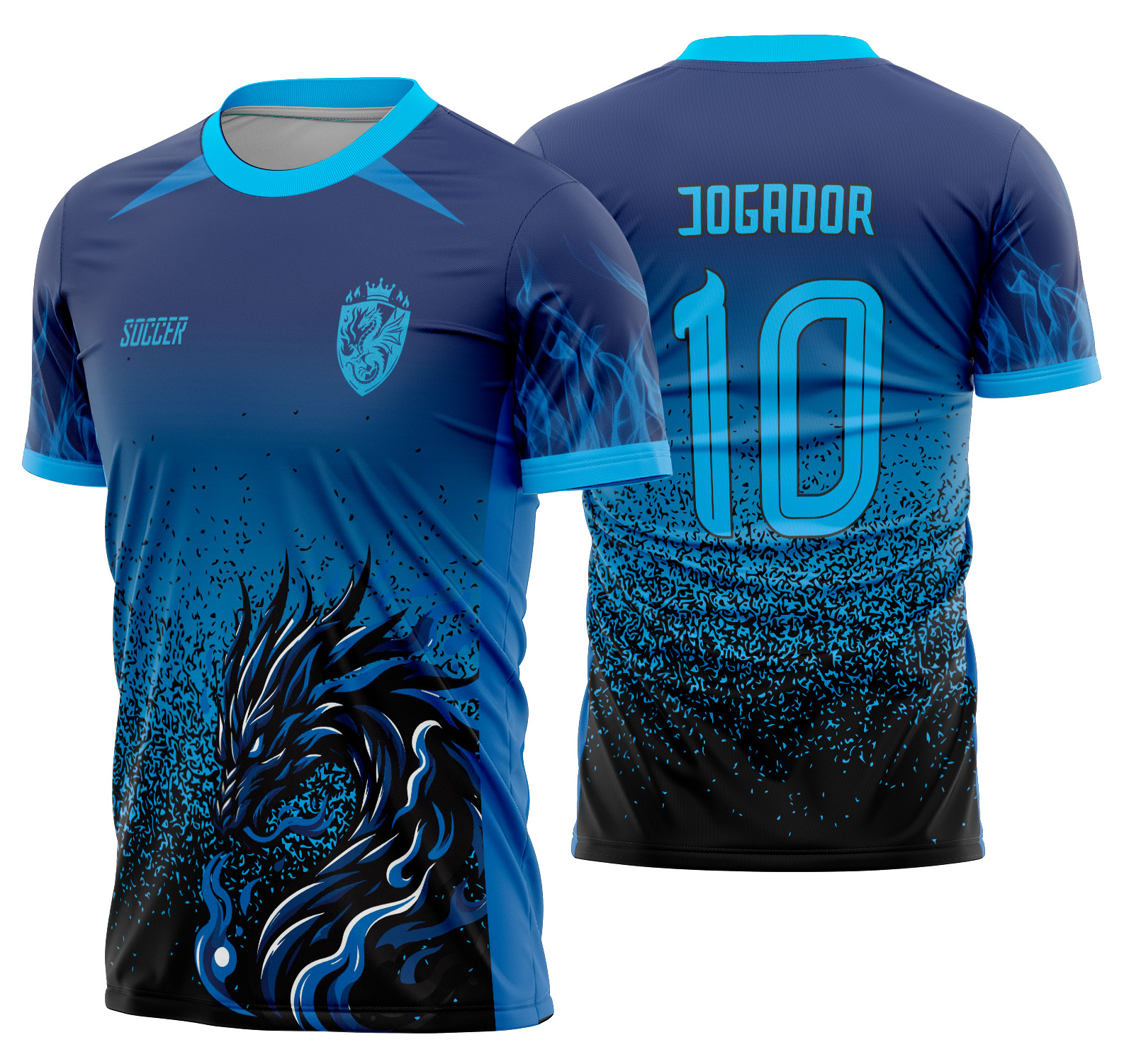 Arte vetor camisa Interclasse Dragão Mod-526