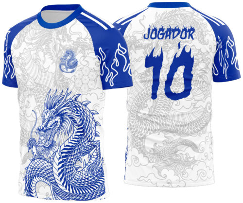 Arte vetor camisa Interclasse Dragão Mod-600