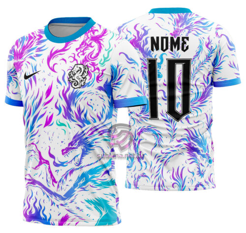Arte Vetor Camisa Interclasse Dragão Mod-728