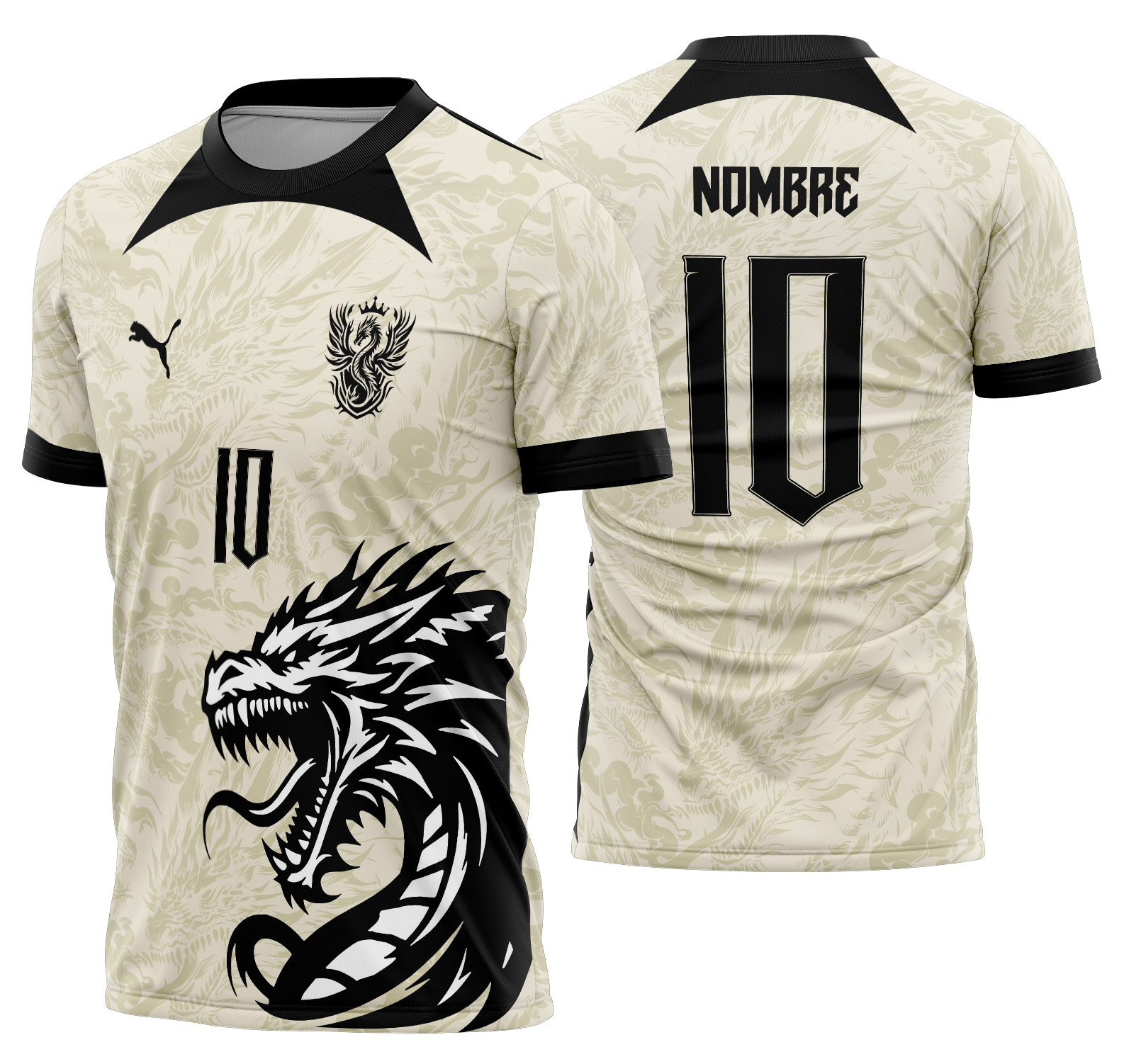 Arte Vetor Camisa Interclasse Dragão Mod-747