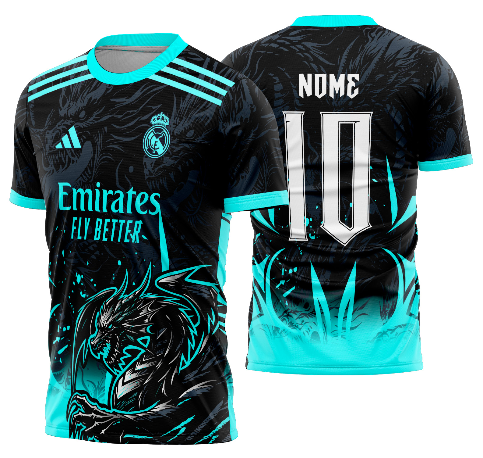 Arte Vetor Camisa Interclasse Dragão Mod-749