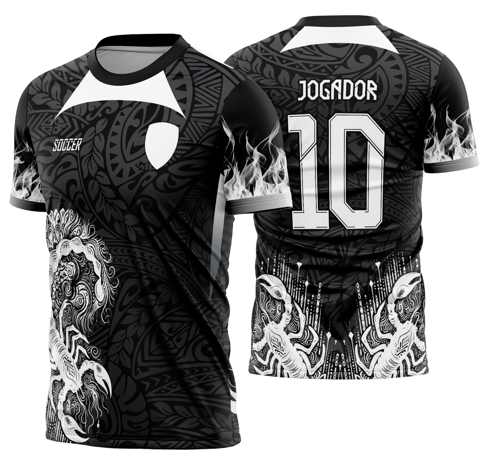 Arte Vetor Camisa Interclasse Escorpião Mod-596