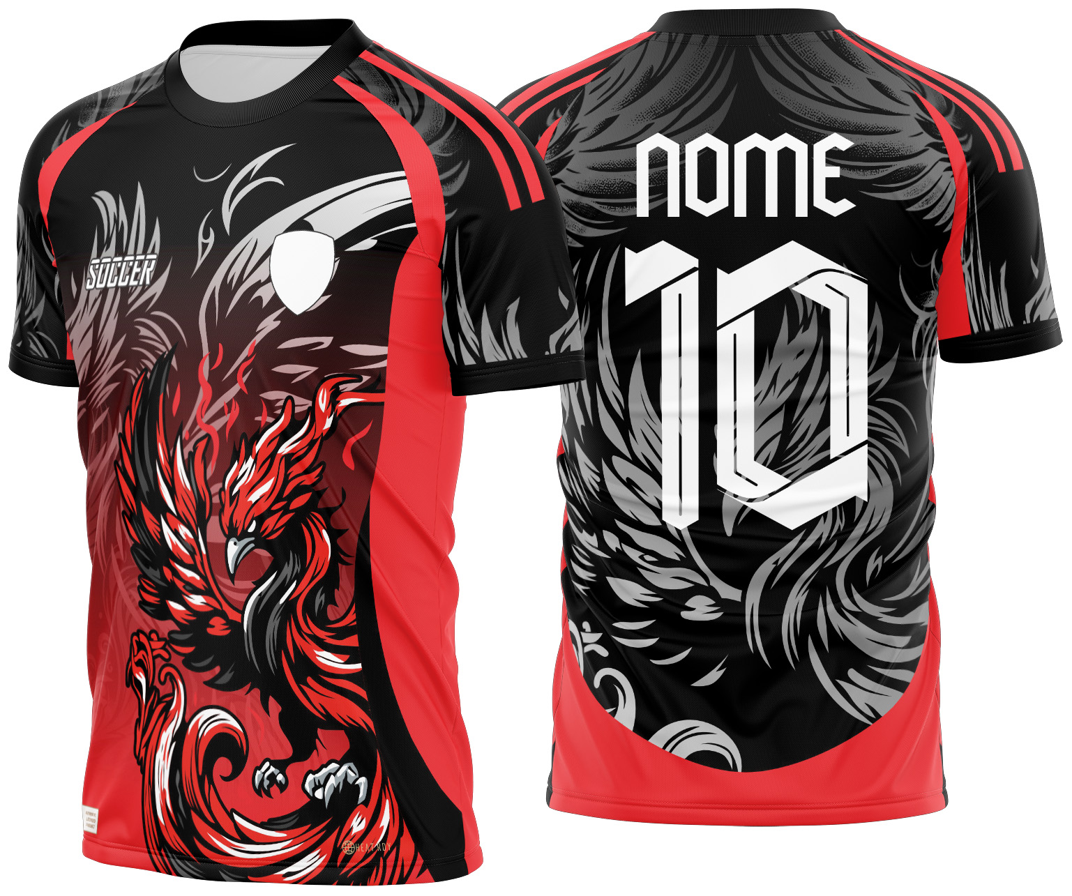 Arte vetor camisa Interclasse Fênix Mod-453