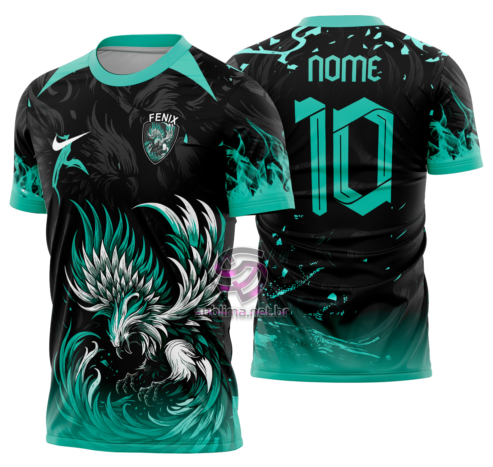 Arte Vetor Camisa Interclasse Fenix Mod-730