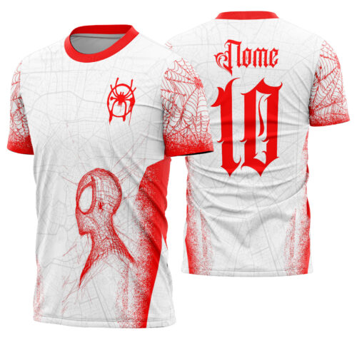 Arte Vetor Camisa Interclasse Homem aranha Mod-754