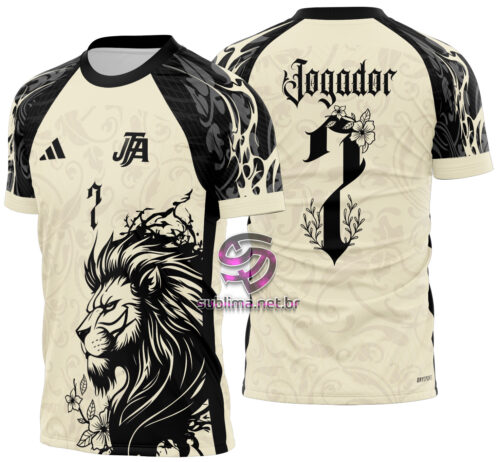 Arte vetor camisa Interclasse Leão Mod-654