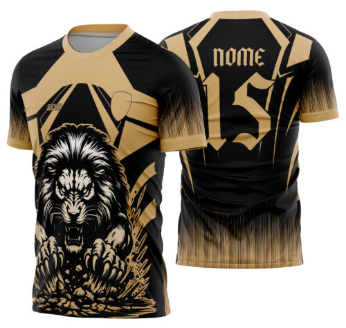 Arte vetor camisa Interclasse Leão Ataque 582