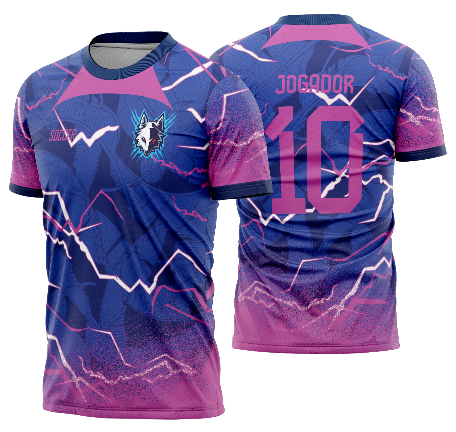 Arte vetor camisa Interclasse Lobo 537