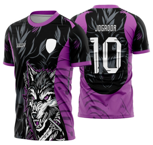 Arte vetor camisa Interclasse Lobo 566