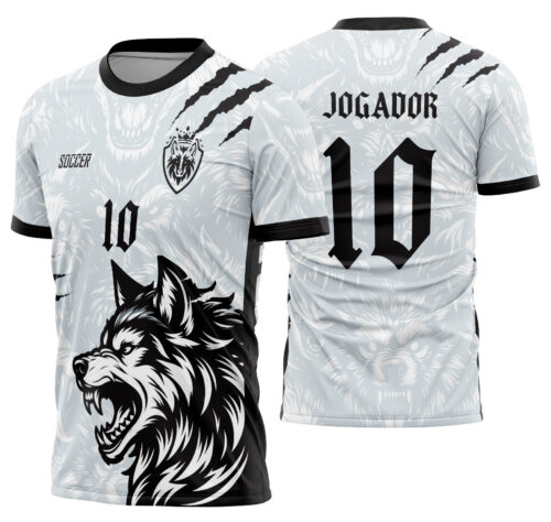 Arte Vetor Camisa Interclasse Lobo Mod-741