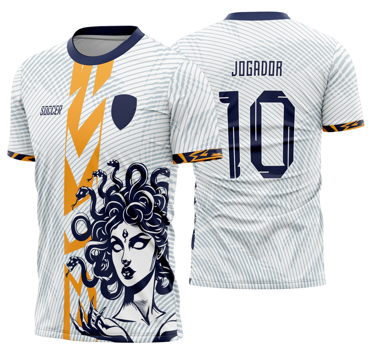 Arte vetor camisa Interclasse Medusa 538